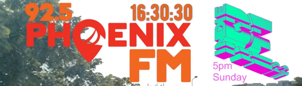 Screenshot of 92.5 Phoenix FM's live feed, available to view via MixCloud.